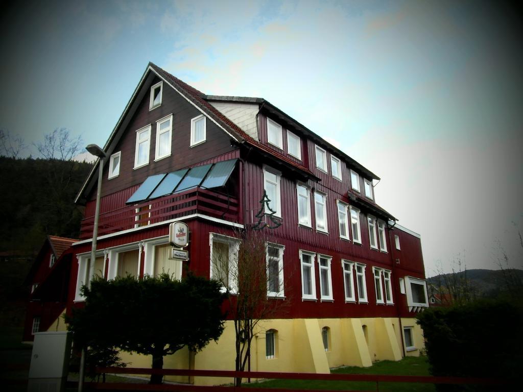 Pension "Am Wald" Lautenthal Екстериор снимка